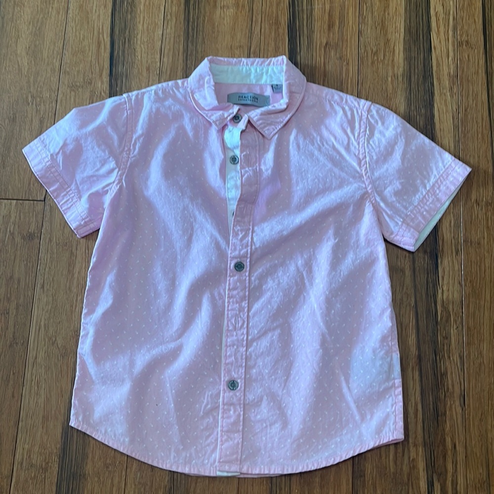 Never worn Pink Kenneth Cole button down